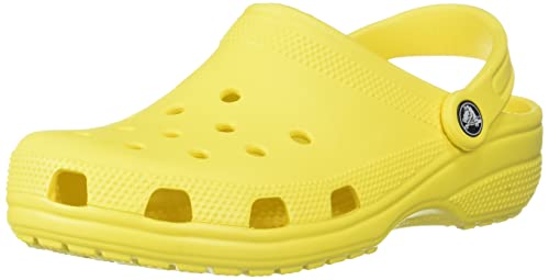 Image of Crocs Unisex Adult Classic Lemon Clogs (10001-7C1)