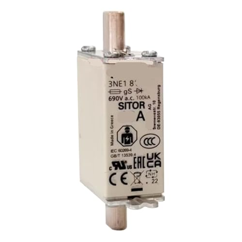 Fusible 3NE1803 cartouche de protection SITOR pour armoire électrique