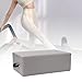 Aymzbd Pilates Reformer Box Pilates Equipment Practical Soft Professional Pilates Sitting Box for Exercise Body Stamina Stretching, Gray