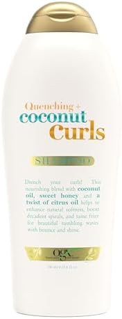 OGX Quenching + Coconut Curls Shampoo, 25.4 fl oz