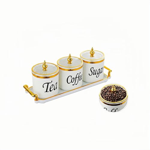 Seyont 3 Piece Canisters Sets For The Kitchen - Coffee