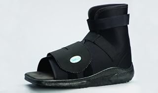 Darco International (n) Slimline Cast Boot Black Square-Toe Adult Medium