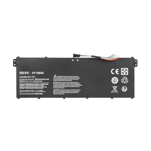 AP19B8K AP19B5K - Batería para Acer Extensa 15 EX215-54 EX215-54G Aspire 3 A315-56 A315-57 A315-57G A315-58 A315-58G A315-59G A317-52 A317-53 A317-53G-50ZD A317-53G-7239 A314-35 11,25 V 43,08 Wh