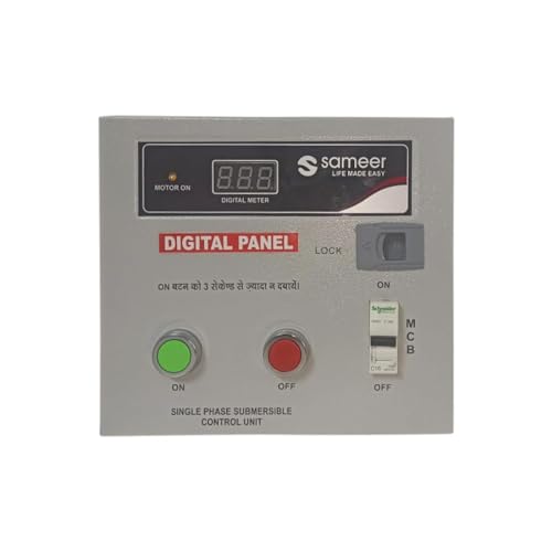 Sameer 1 HP Single Phase Digital Submersible Panel Water Pump Starter (B0CYQ58LZD) Amazon Price History, Amazon Price Tracker