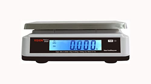 Báscula digital VisionTechShop TVD-30D 30lb capacidad miniatura 5