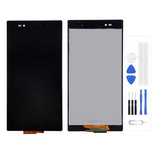Générique Écran LCD pour Xperia Z Ultra XL39h XL39 C6802 C6806 Écran LCD Ensemble de numériseur Tactile Remplacement d'écran Noir