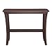 Leick Home Boa Console Table, Solid Wood, Bottom Display Shelf, Narrow Depth, Easy-Assembly, For Living Room/Hallway, Chocolate Cherry, 38.0 in. W x 14.0 in. D x 30.0 in. H, 10332