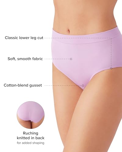 Image of Wacoal Women's B-Smooth Seamless Full Coverage Brief Panty, 838175