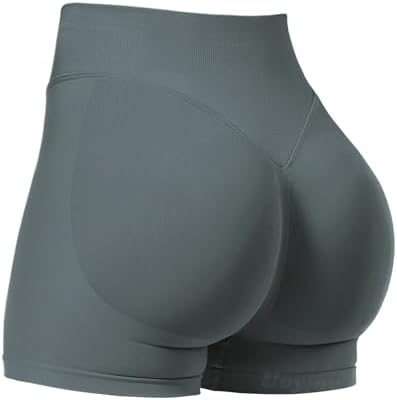 VOYJOY Women Workout Impact Shorts 2.5"/ 3.6"/ 4.5"/ 6" Scrunch B...