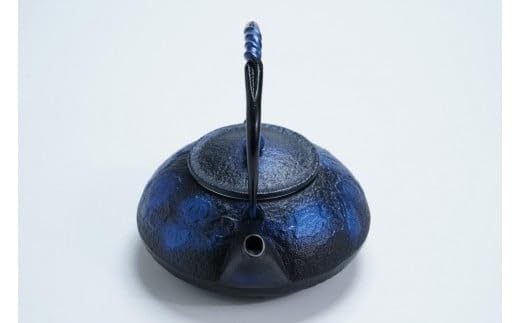 Amazon | 【及富(OITOMI)】【正規品】南部鉄器 鉄瓶 ひさご 瑠璃色 0.5