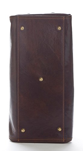 Sac Médecin Cuir Véritable D&D0205 grand format bicolore pour ranger vos dossiers - 6