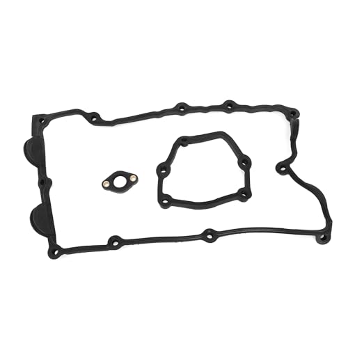 Image of Valve Cover Gasket No.11128655413 Cylinder Head Valve Seal Gasket for BMW 1 (E87) 120 I 2003-2011 Black 1 Set