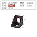 2020 2028 3030 3060 4040 Black Corner Fitting Angle Aluminum L Connector Bracket Fastener Match use Industrial Aluminum Profile Linear Motion Guides(2020,5pcs)