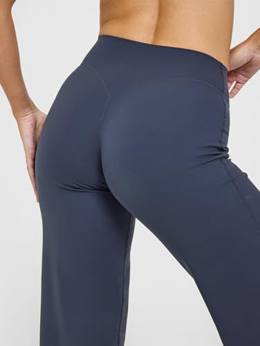 Image of OQQ Yoga Pants Women Casual Soft Straight Leg Bottoms