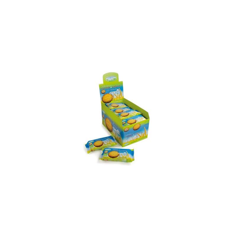 Galletas de espelta choco avellana rellena bio 16x70g Belsi