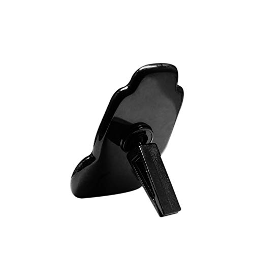 Image of FH Group Hudson Mist 3D Scented Black Air Freshener 1-Pack Clip-On Non-Toxic, Plastic Alcohol-Free Fragrance Oil Car Seat Shape Long Lasting for Cars, SUVs, Closets, Small Spaces, etc. Black