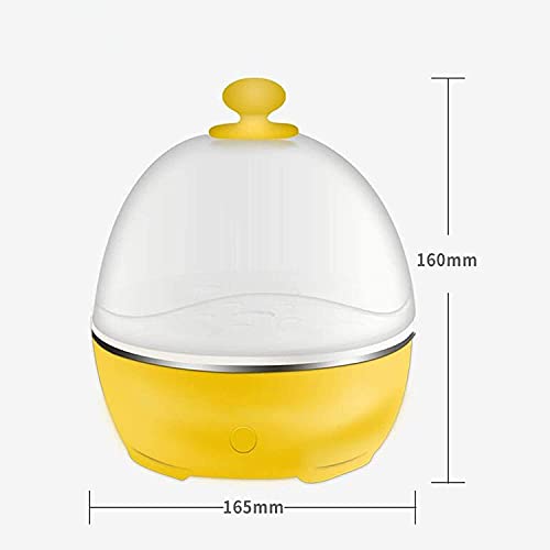 HaoLi 2 in 1 Mini-Eierkocher, Platz für bis zu 5 Eier Multifunktions-Elektro-Dampfgarer für Zuhause, verhindert… – Bild 7
