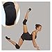 FDJZKFDU Knee Pads Sports Kneepad Dancing Knee Protector Volleyball Yoga Knee Brace Support Winter Leg Warmers Workout Training Accessorie Bandage(L)