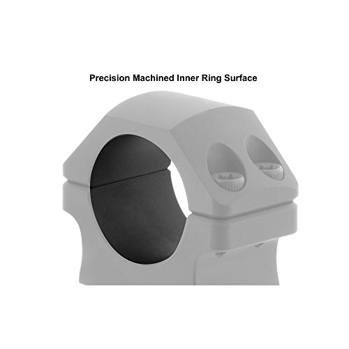 Leapers Inc, Utg Pro P.o.i Dovetail Rings, High Profile, Black #TOP5