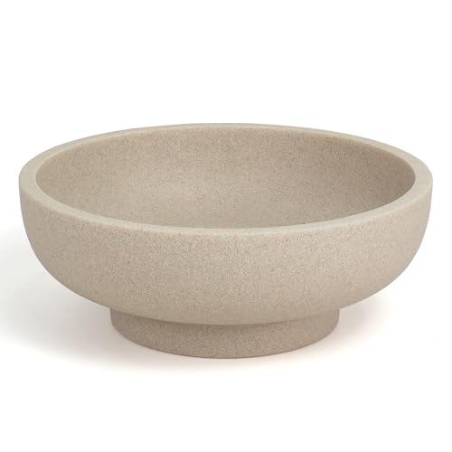 YMXYJM Large Decorative Bowl, Modern Handicraft Resin Bowls for Home Decor, Decorative Fruit...