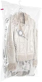 Compactor Space Saving Hanging Vacuum Storage Bag, Size Short, 70 x 105 cm , Espace Plus Series, Transparent, RAN7430
