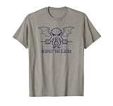 Cthulu Respect The Elders, Funny Cthulhu T-Shirt