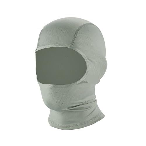 AYWTIUN Cool pasamontañas Casco Deportes Verano protección Solar Sombreros Correr esquí Gorras Transpirables Bicicleta Ciclismo Sombreros para Ciclismo(370 Grey)