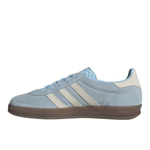 Image of adidas Womens Gazelle Indoor Lace Up Sneakers Shoes Casual - Blue - Size 8 M
