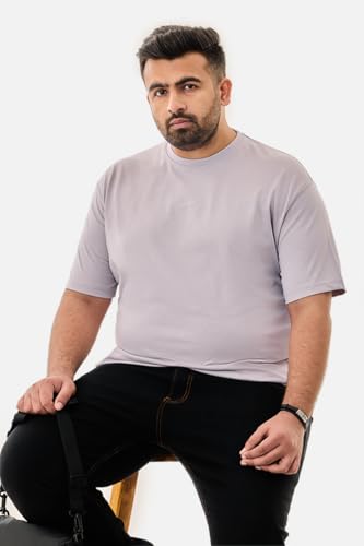 Image of SNITCH Men Polo Plus Size T-Shirt | Knitted Solid Polo with Contrast Tipped Collar & Logo Embroidery | 100% Cotton Breathable Lightweight Smart Casual Wear