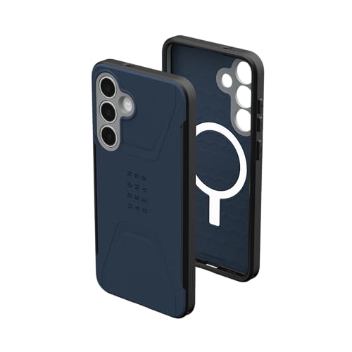 Image of Urban Armor Gear UAG Civilian Rugged Military Grade Dropproof Impact Resistant Protective Case /Cover Designed for Galaxy S25 FE 5G (2025), Magnetic Charging Compatible - Mallard