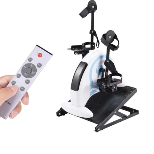 Image of Motorized Electric Mini Exercise Bike, Adjustable Seat & Resistance, Rehabilitation Tool for Postoperative Recovery, Stroke & Hemiplegic Patients