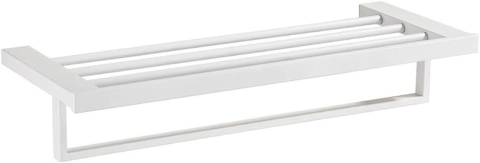 304 Stainless Steel Towel Rack, White Storage