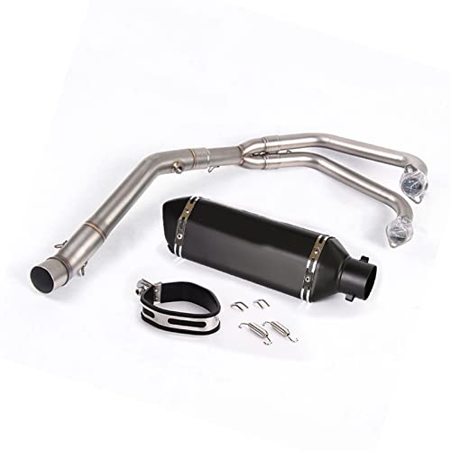 Tube raccordement échappement Yamaha R3 pour remplacer la ligne d'origine avec chicane 51mm