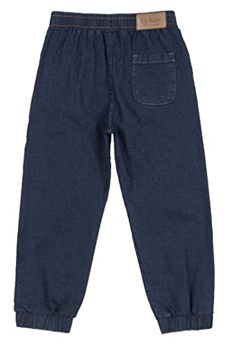 Calça Jeans Infantil Up Baby Menino, Azul Escuro, 08