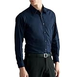 [アルベ] アルべ ベーシック シャツ 兼用 長袖 全16色 7サイズ 防汚 ユニフォーム 飲食 カフェ 演奏会 衣裳 EP5962 C-5 ネイビー 3L