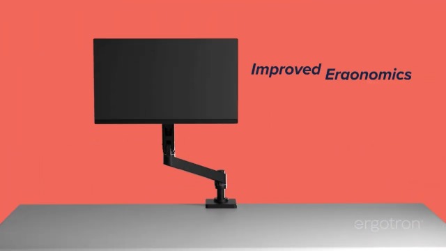 ERGOTRON LX モニターアーム デスクマウント 長身ポール