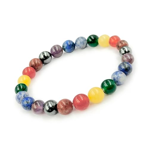 Image of Certified Crystal Bracelet | 8mm Beads | Stretchable Healing Bracelet | Bracelets for Men and Women |