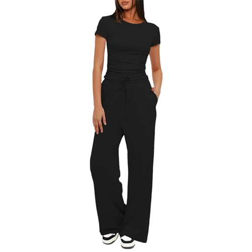 Combinaison pantalon large amropi pour un look décontracté chic en terrasse