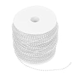 Claires et flexibles : les perles transparentes s'accordent facilement avec différents thèmes de couleurs et s'intègrent parfaitement à les styles de décoration, qu'il s'agisse de décorations de fête ou de guirlandes de perles pour un mariage