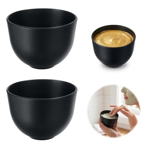 2 piezas de tazones de silicona para mascarilla facial miniatura 1