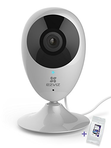 Preisvergleich Produktbild EZVIZ C2C WLAN Überwachungskamera mit Gegensprechfunktion, Nachtsicht-Modus, Bewegungserkennung und Aufzeichnung auf Micro-SD Karte, Special Edition