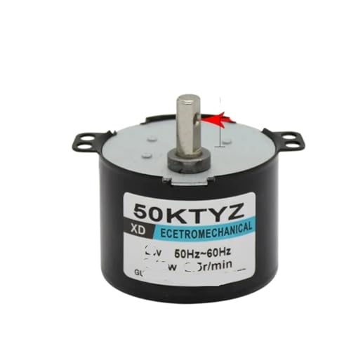 Moteur synchrone 50KTYZ 220V 30rpm motorisation AC engrenages CW CCW alternatif