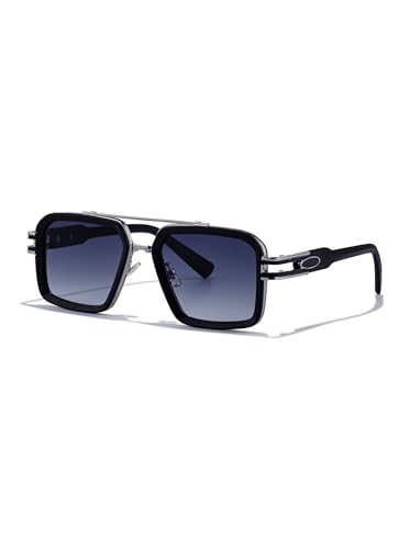 Image of Classic Mens Sunglasses Square Metal Frame Shades for Men Sunnies(68062)