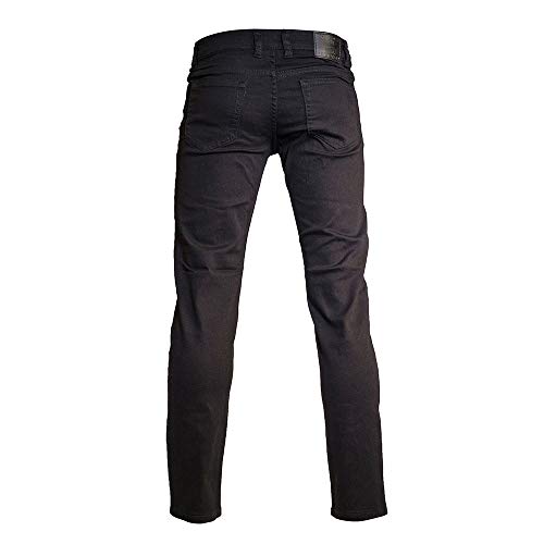Minimal Apparel Men's Trendy Skinny Slim Fit Jeans, Black3