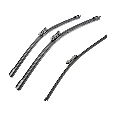 Balais d'essuie-glace pour Estate A8 2019-2021 | Kit avant et arrière 26+19+14 pouces