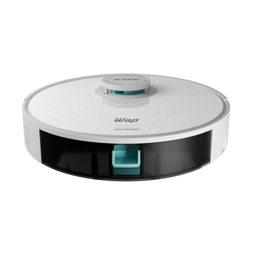 WAP Aspirador de Pó Robô ROBOT W3000, 350ml, com Sensor Anticolisão e Mapeamento LSD e SLAM, 24mbar