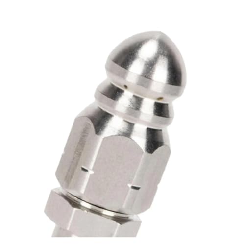 Boquilla alcantarilla hidrolimpiadora con adaptador 1/4 para limpieza de drenajes 6