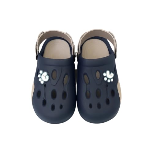 Image of Kickonn Men's Clogs - Slip-On Indoor /Outdoor Clog Shoes with Arch Support, Non-Slip Sole & Cushioned Footbed - Comfortable House, Work, Travel Footwear for Men
