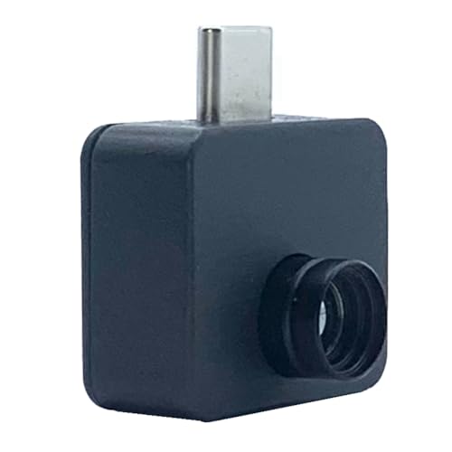 Juqoyue Imageur Thermique 32x32 Pixels -20-1000°C Caméra Thermique Caméra D'Imagerie Thermique pour Téléphones Android Type C Caméra Infrarouge