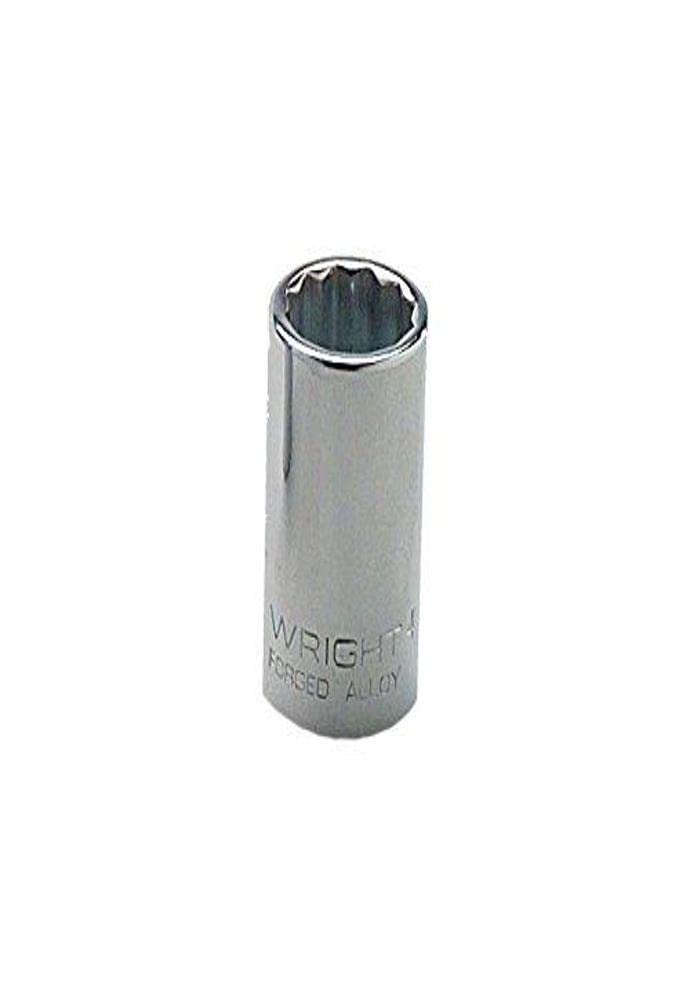Williams 32414 1/2-Inch Drive Deep Socket, 12-Point, 7/16-Inch 7...